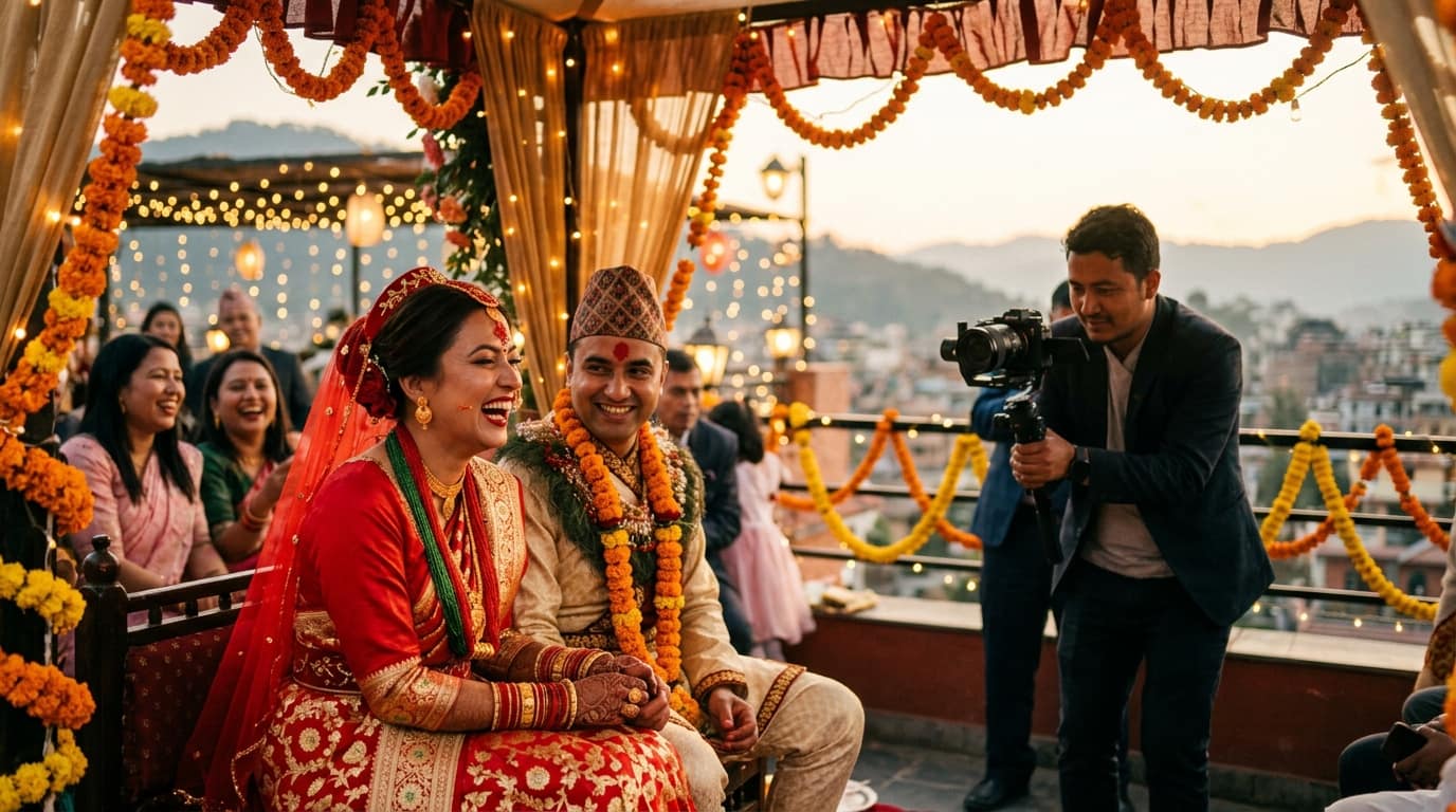 Wedding cinematography in Kathmandu